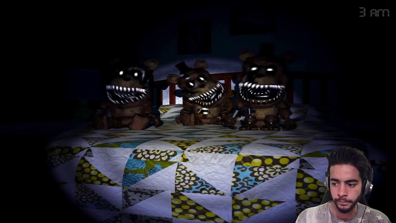 FNAF 4 Ending Night 8 || FNAF 4 20/20/20/20 COMPLETE! || Five Nights at Freddys 4 Ending 20 Mode