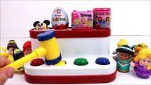 Microwave Baby Disney Princess Surprise Toys Learn Colors Finger Family Nursery Rhymes Sup