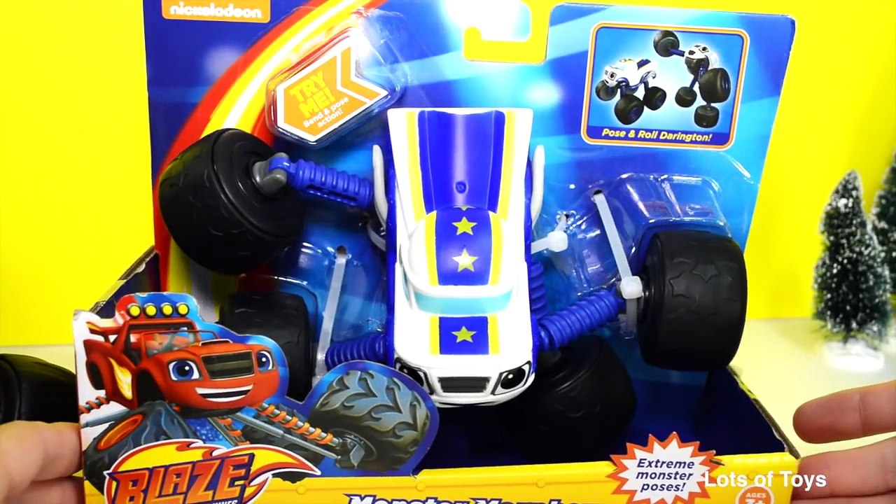 Blaze and the Monster Machines, Monster Morpher Darlington, Stripes Toy Review