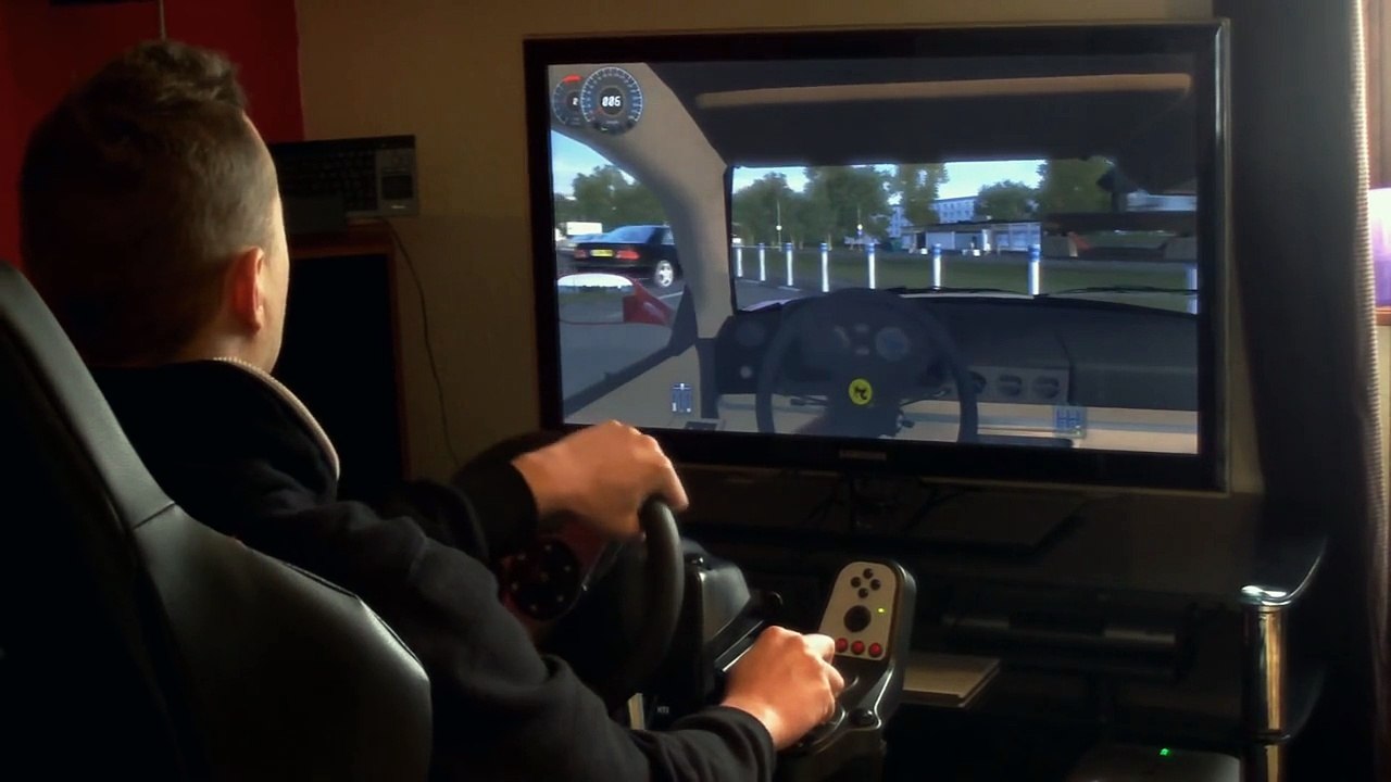 Ferrari 512 TR City Car Driving with Logitech G27 Fast Driving / 3D Instructor