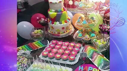 افكار لتحضير مائدة متكاااملة لحفلة خاصة بالاطفال ولد او بنت /idées fête enfants