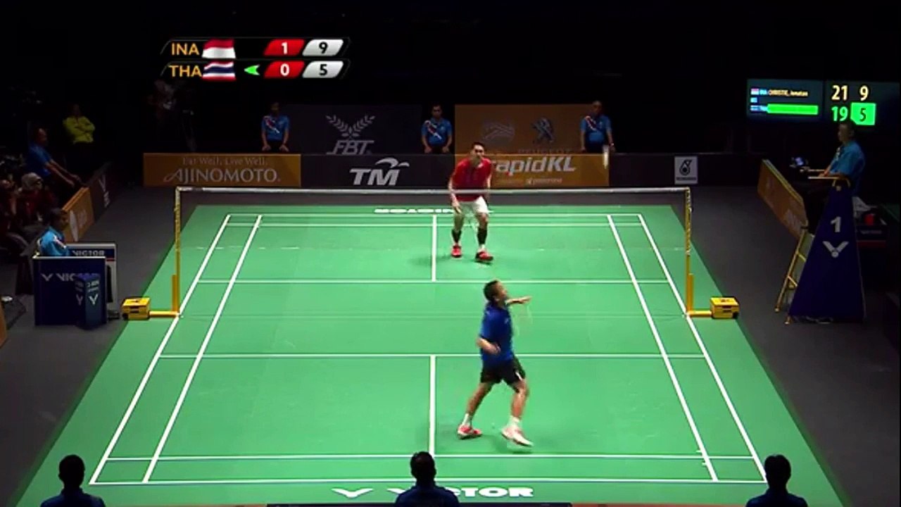SEA Game 2017 : Putra Jonatan Christie vs Khosit Phetpradab [2/2] Badminton Highlights
