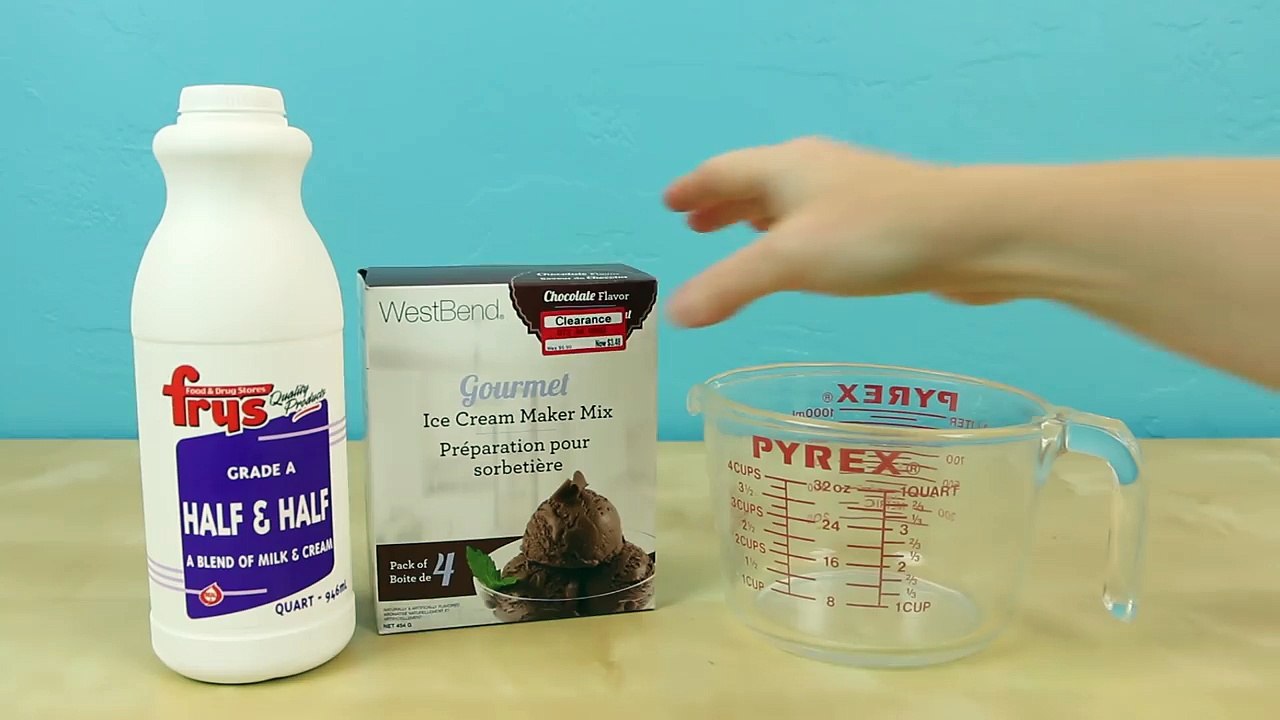 Hersheys Ice Cream Machine Dual Single Serve - Make Chocolate Ice Cream!