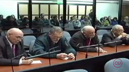 Argentinos condenados por crimes contra a humanidade