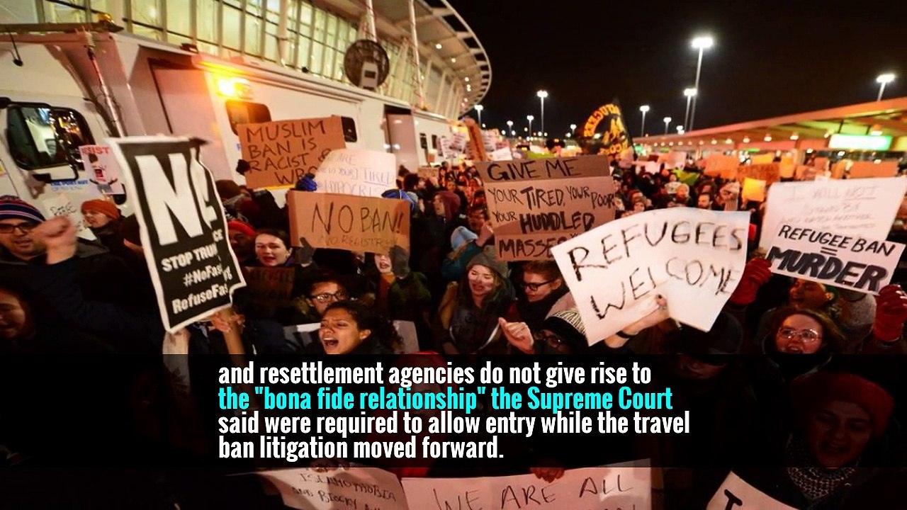 Justice Kennedy’s Order Temporarily Leaves in Place Trump Travel Ban on Refugees