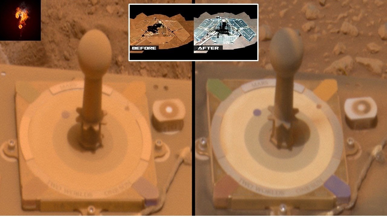 What Keeps Cleaning The Mars Rover?