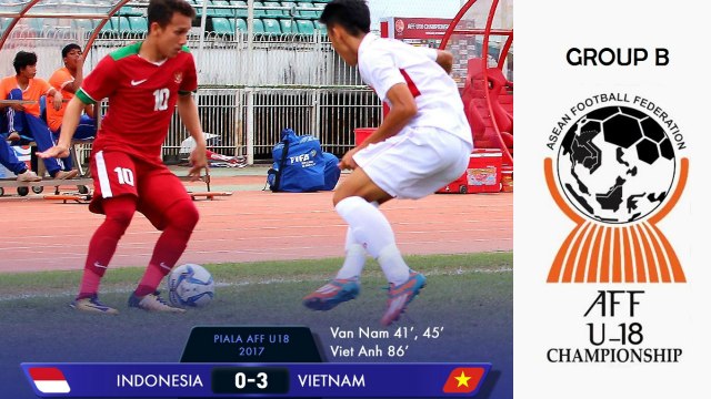 Indonesia di Bobol 3 Gol Tanpa Balas oleh Vietnam - INDONESIA 0 vs 3 VIETNAM (AFF U18)