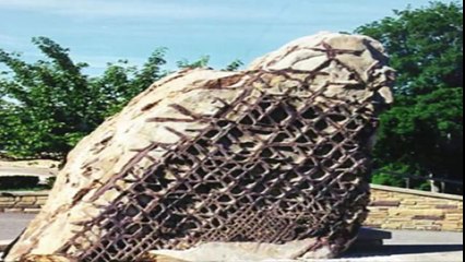 Waffle Rock ~ Piece of Ancient Spaceship?