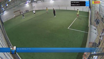But de Mathieu (11-6) - Les Banqsters Vs Optique Lebrun - 11/09/17 19:00 - LIGUE 1