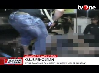 Polisi Tembak Dua Pencuri Uang Nasabah Bank Saat Penangkapan