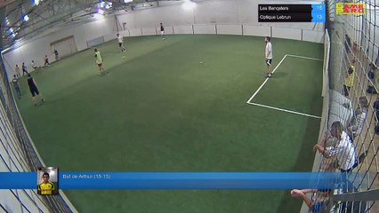 But de Arthur (15-13) - Les Banqsters Vs Optique Lebrun - 11/09/17 19:00 - LIGUE 1