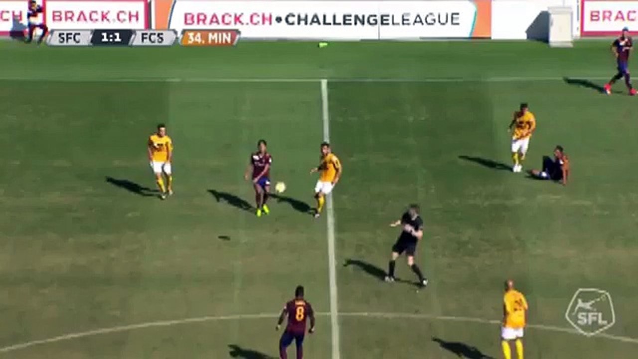 Servette 2:1 Schaffhausen (Swiss Challenge League 10 September 2017)