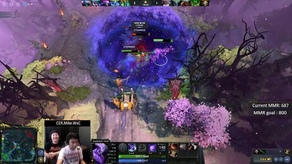 Cer.Mike.WxC Plays Faceless Void | Colgate NAMBAWAN! | 687 MMR Adventures