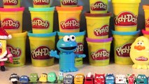 Disney Pixar Cars 16 Play Doh Surprise Eggs with Eggs made using Play Doh with Lightning mcQueen