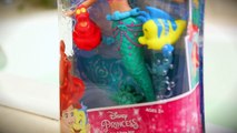 DISNEY PRINCESS Spin and Swim Ariel BATHTUB TOY Doll FLOUNDER and Sebastian Water Toys Playtime