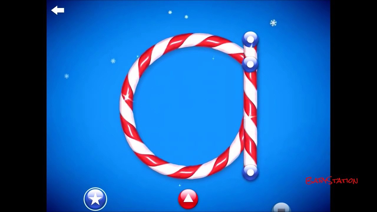 Learn writing alphabets with NEW animations - small a to e - LetterSchool - By BabyStation