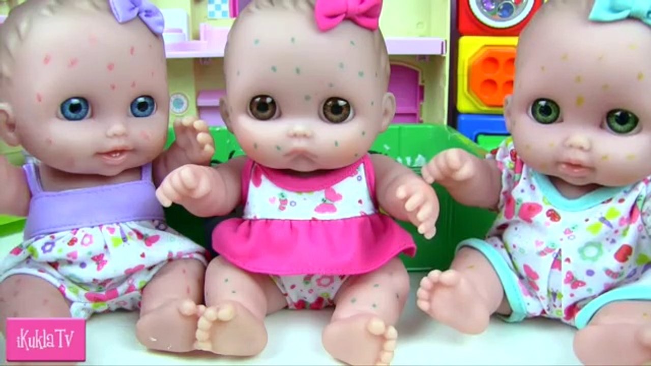 Куклы Пупсики Цветные Уколы Аллергия на Пауков Мультик Новые серии Игры и игрушки для девочек