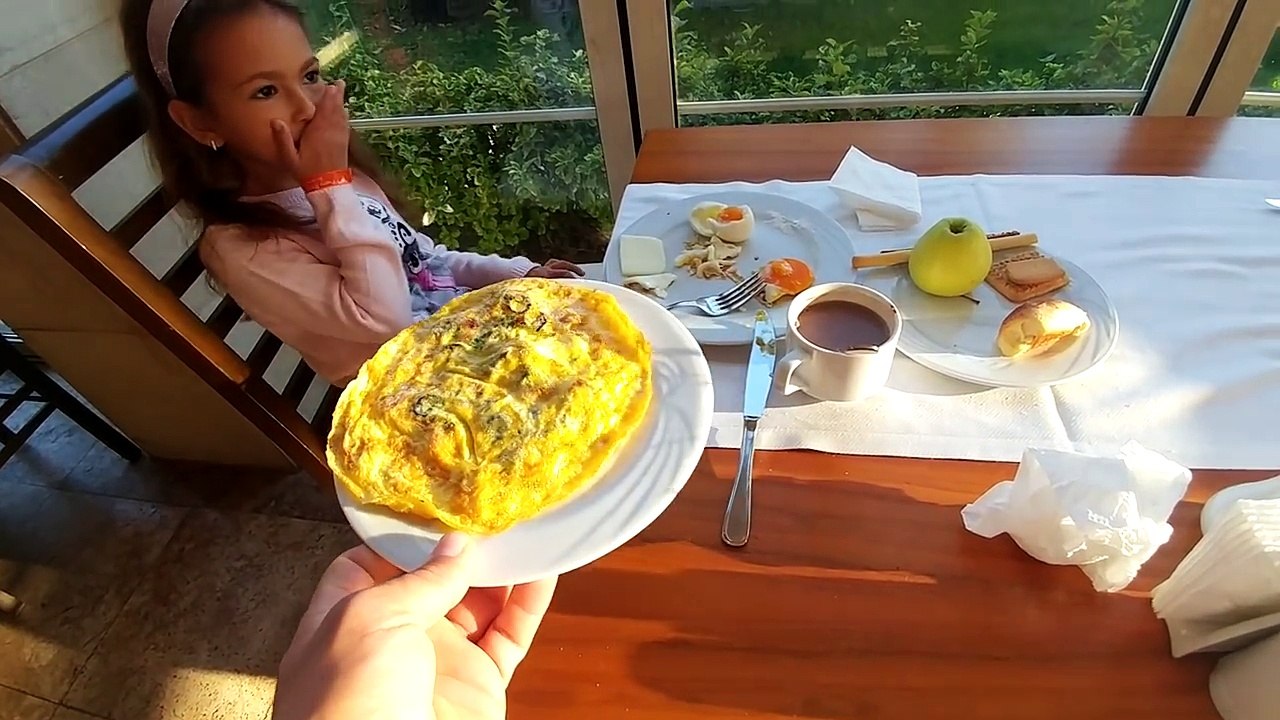 porto bello hotel kahvaltı ve çıkış iyi dinlendik , eğlenceli çocuk videosu
