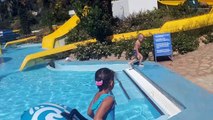 Antalya aqualand keyfi, büyük aquaparkta devam 2, Büyük kaydıraklar, Eğlenceli çocuk videosu