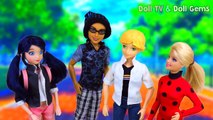 Ladybug vs Ladybug Marinette Asks Adrien Out! Miraculous Ladybug Doll Episode Part 2