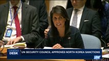 i24NEWS DESK | UN Security Council approves North Korea sanctions | Tuesday, September 12th 2017