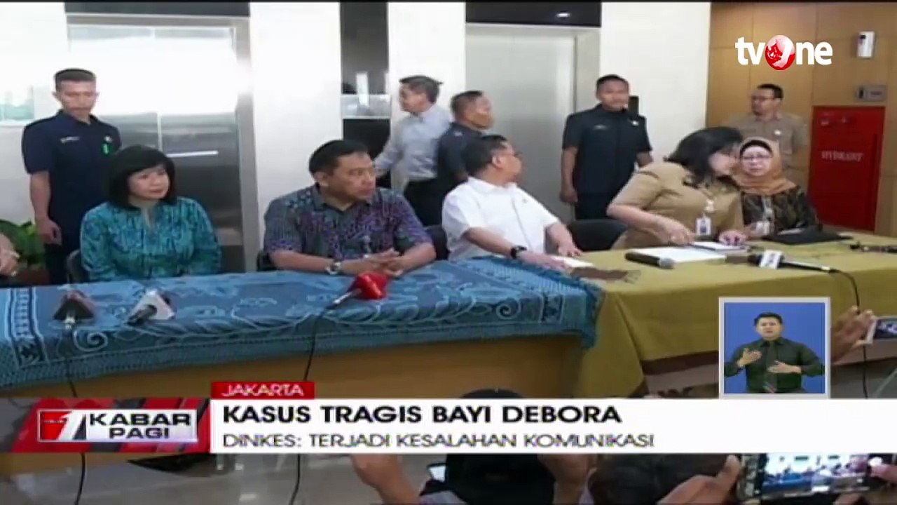 Dinkes DKI Tidak ada Kesalahan Tindakan Medis kepada Bayi Debora