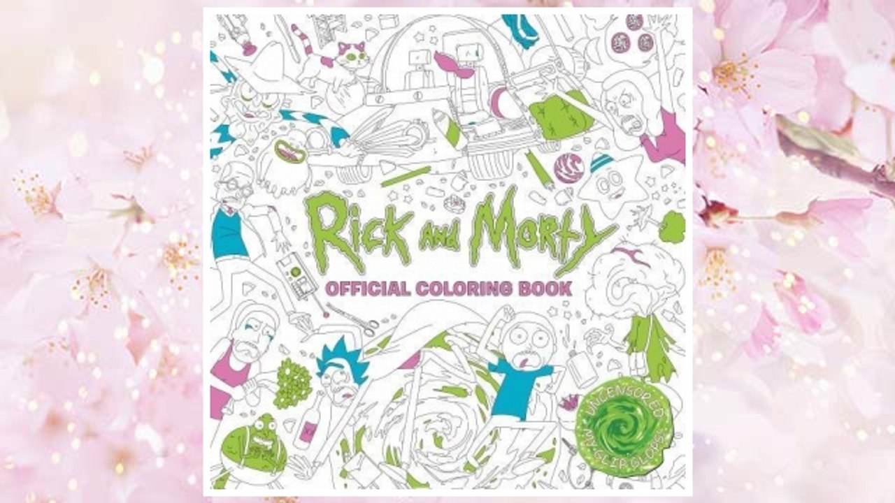 Download PDF Rick and Morty Official Coloring Book FREE