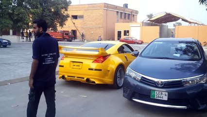 Nissan 350z, Toyota, Honda Drifting At Auto Show