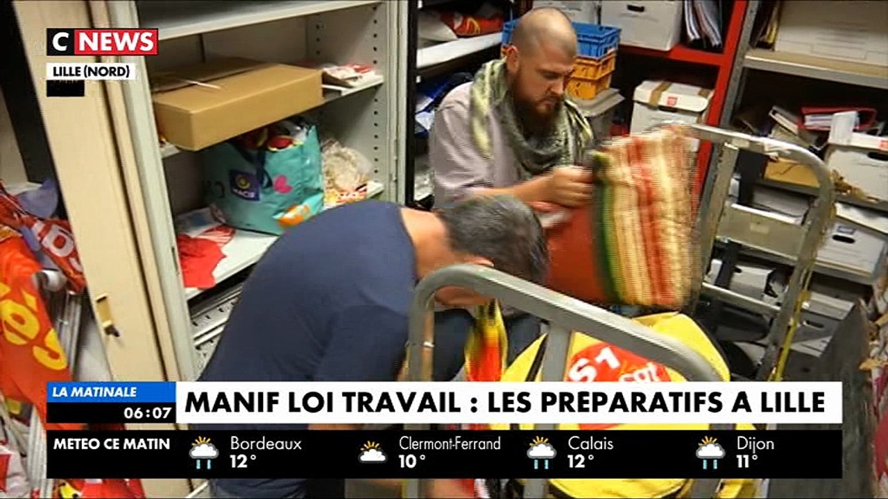 Manifestation et blocus contre la loi travail toute la journée à travers la France