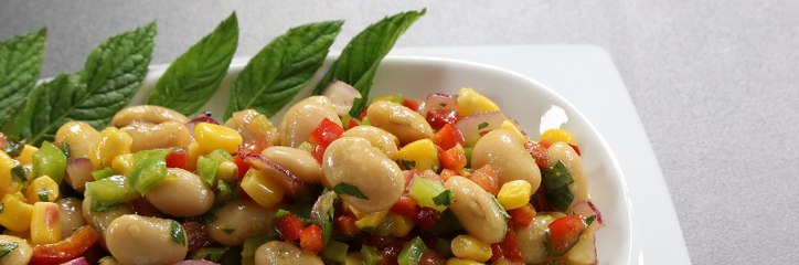 خطوات تحضير سلطة الفاصولياء البيضاء