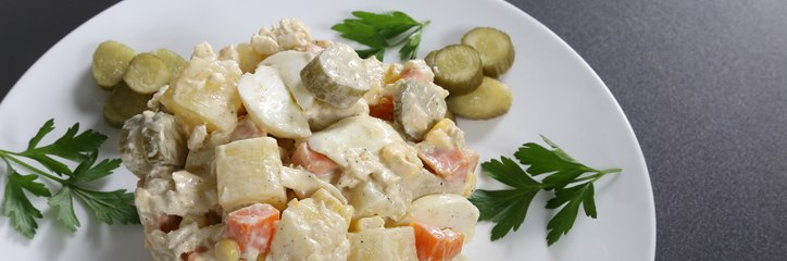 سلطة أوليفيا بالخطوات السهلة