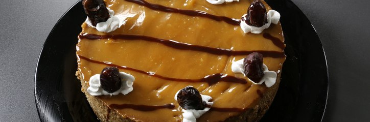 تشيز كيك التمر بالخطوات الكاملة