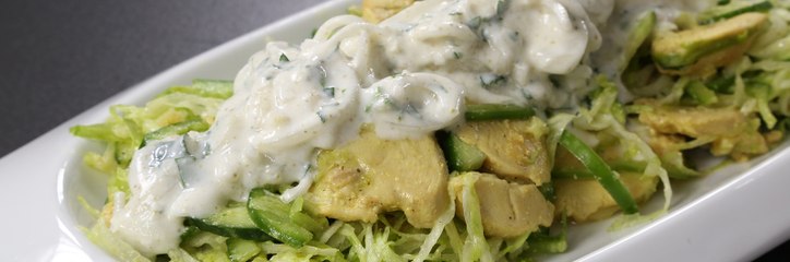 خطوات تحضير  سلطة تندوري