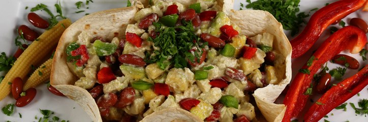 خطوات سهلة لتحضير السلطة المكسيكية