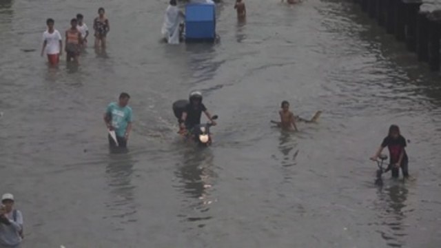 El tifón Maring causa estragos en Filipinas