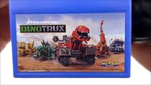 2016 DREAMWORKS DINOTRUX CARLS JR. HARDEES NETFLIX SET OF 4 KIDS MEAL TOYS COLLECTION REVIEW