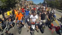 PIT BIKE Stunts DUDE DATE new Street Ride Louisville, KY CRF50 Tricks 50 STUNT Mini Moto Wheelies