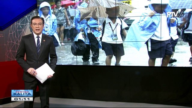Ilang pasok sa eskwelahan, tanggapan ng gobyerno at korte, suspendido dahil sa Bagyong #MaringPH