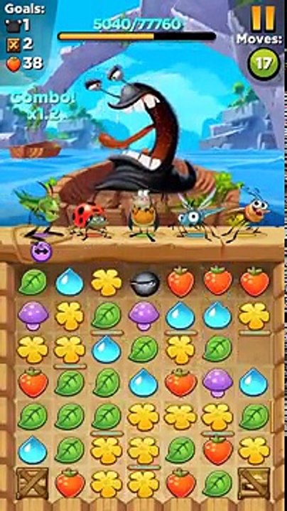 Best Fiends Level 145 Funky Fish