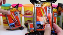 Star Wars Lite Force Light Up Red Blue & Green Collectible Lightsabers Blind Bags Unwrapping!