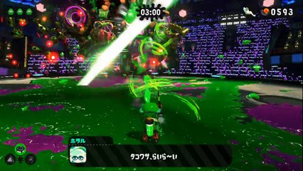 【小ネタ】 vsアオリちゃん二戦目の台詞が変わる(語録字幕)[スプラトゥーン2 ヒーローモード]【Splatoon2】