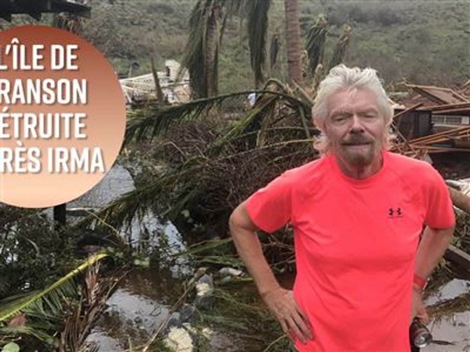 Richard Branson s'est caché dans sa cave pendant Irma