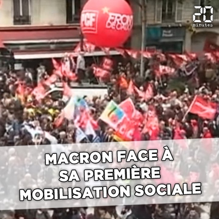 Réforme du Code du travail: Macron face à sa première mobilisation sociale