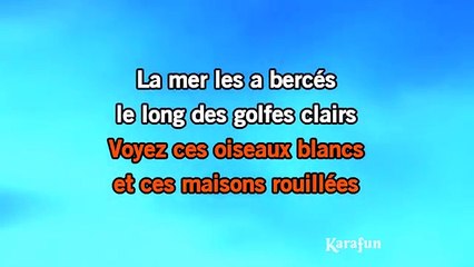 Charles Trenet - La mer KARAOKE / INSTRUMENTAL