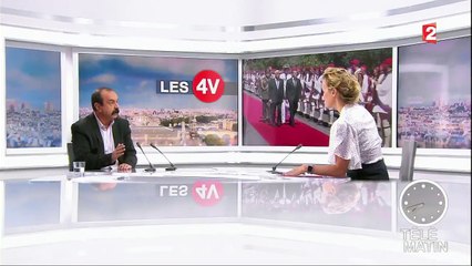 Philippe Martinez, secrétaire général de la CGT, appelle Emmanuel Macron à "faire preuve d'humilité" - Regardez