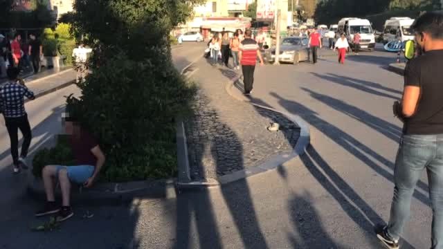 İstanbul'un Göbeğinde Dehşet Verici Görüntü