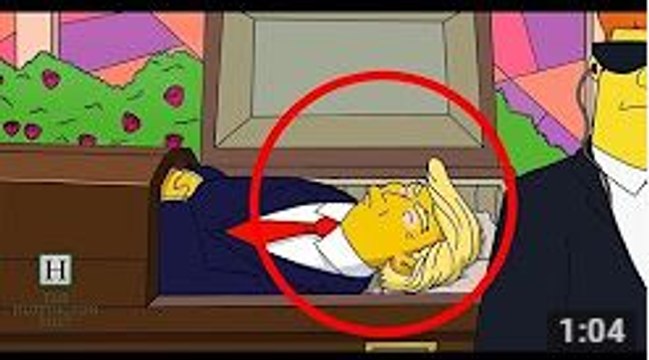 The death of Donald Trump _ The Simpsons' most creepy prediction _ Amazing prediction