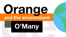 Orange and the environment - O'Many
