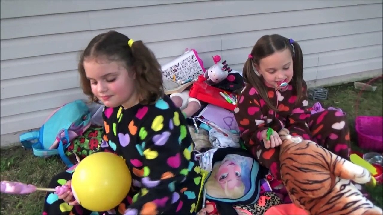 Bad Baby Toy Room Cleanup Aftermath Freak Daddy Chases Victoria & Annabelle