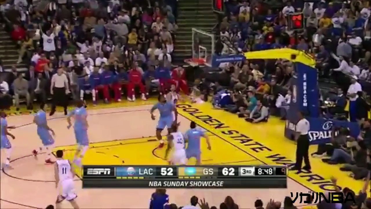 [ステフィン・カリー]　どう見ても不可能なショットを余裕で決める男